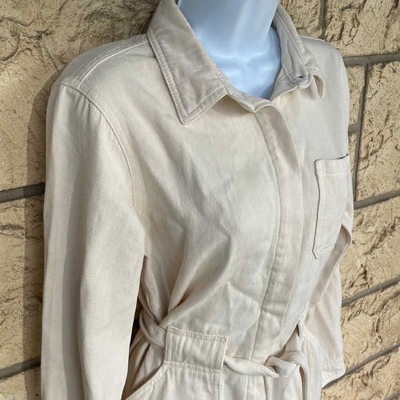 Unpublished JONIE Convertible Utility Dress Jacket in Bone Size Small NWOT - Picture 6 of 16